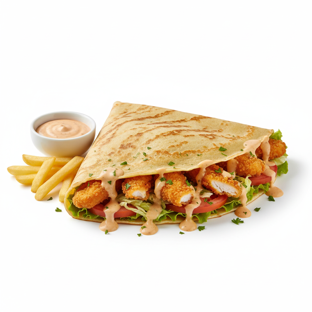 صورة كريب كفتة مشوية