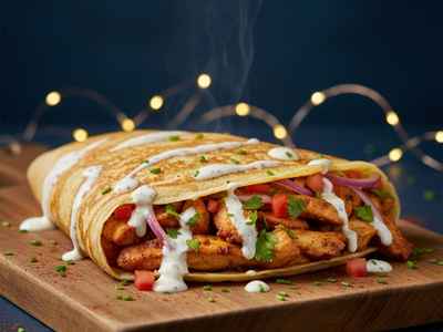 صورة كريب شاورما فراخ